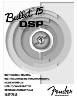 Fender Bullet-15-DSP - Owners Manual